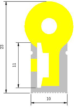 1023 side led neon tube